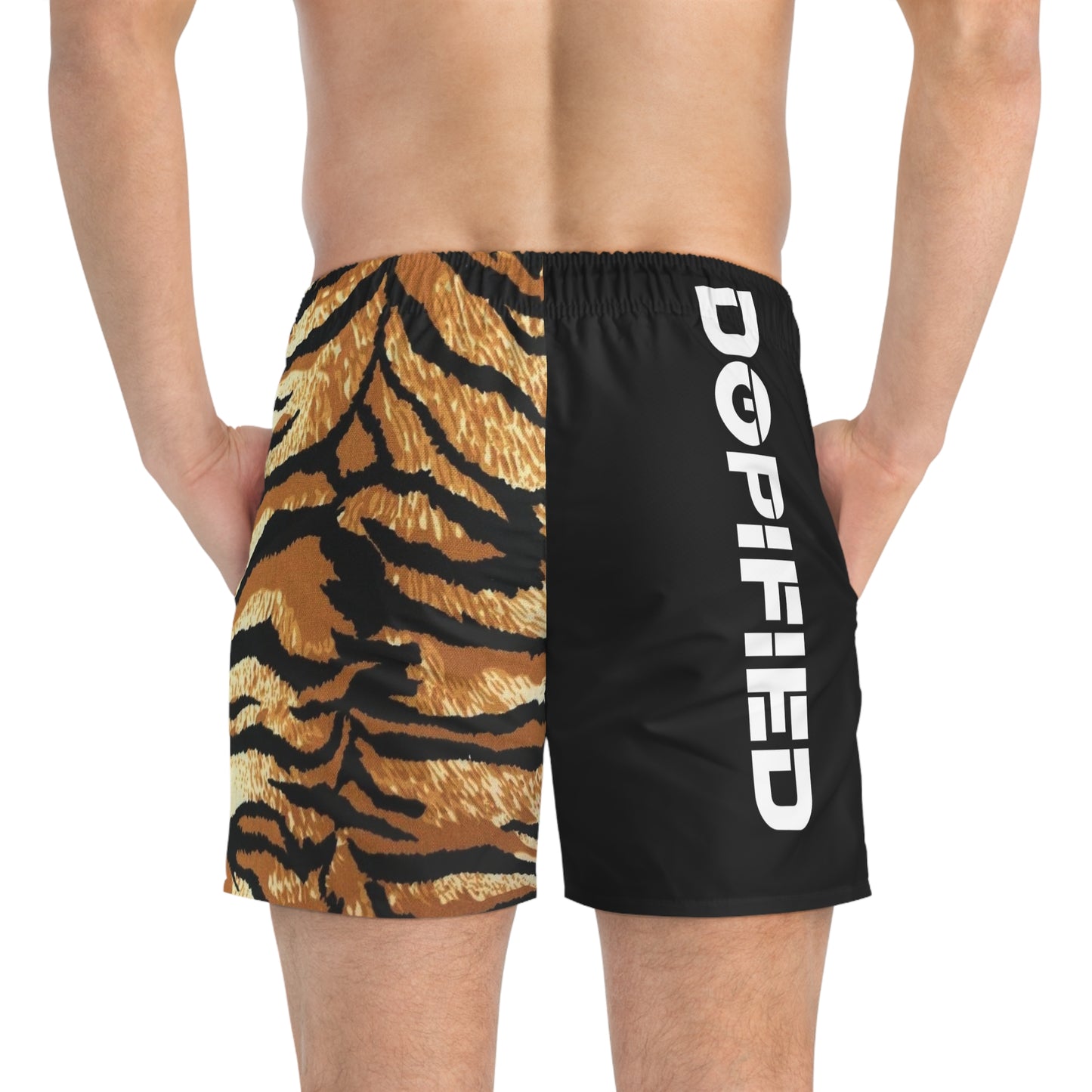 DOPiFiED “Tiger Mode” Swim Trunks