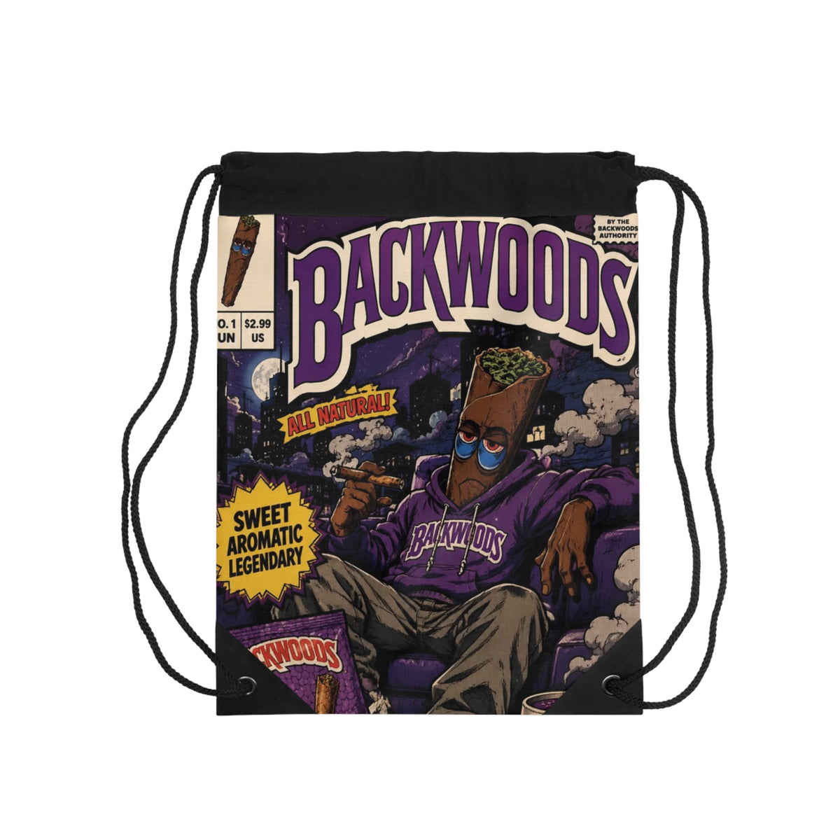 Haze Backwoods Drawstring Bag