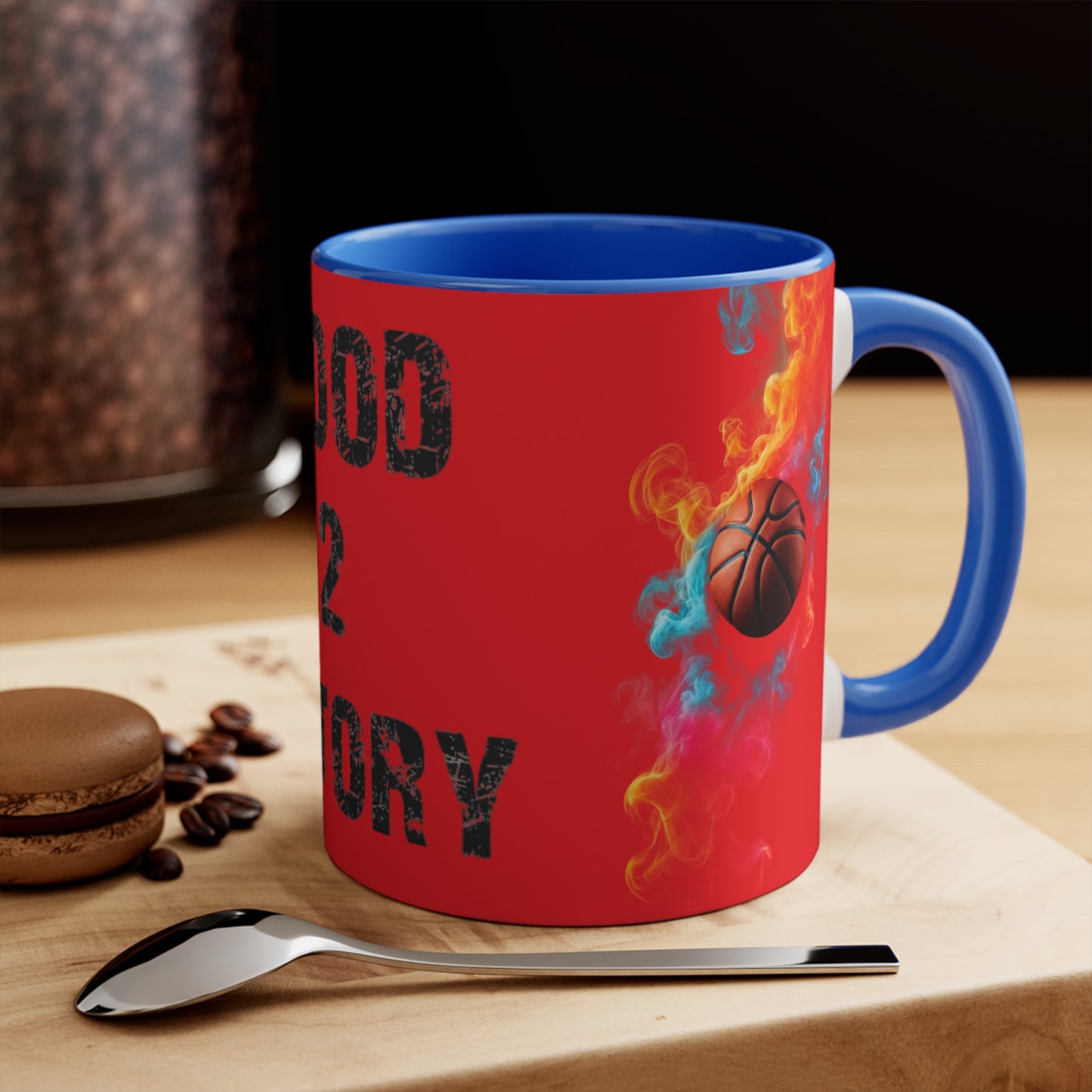 Unique Inspirational 11oz Accent Mug - "Hood 2 History" & "No Days Off" | Perfect for Coffee Lovers, Gifts, Decor, Motivational