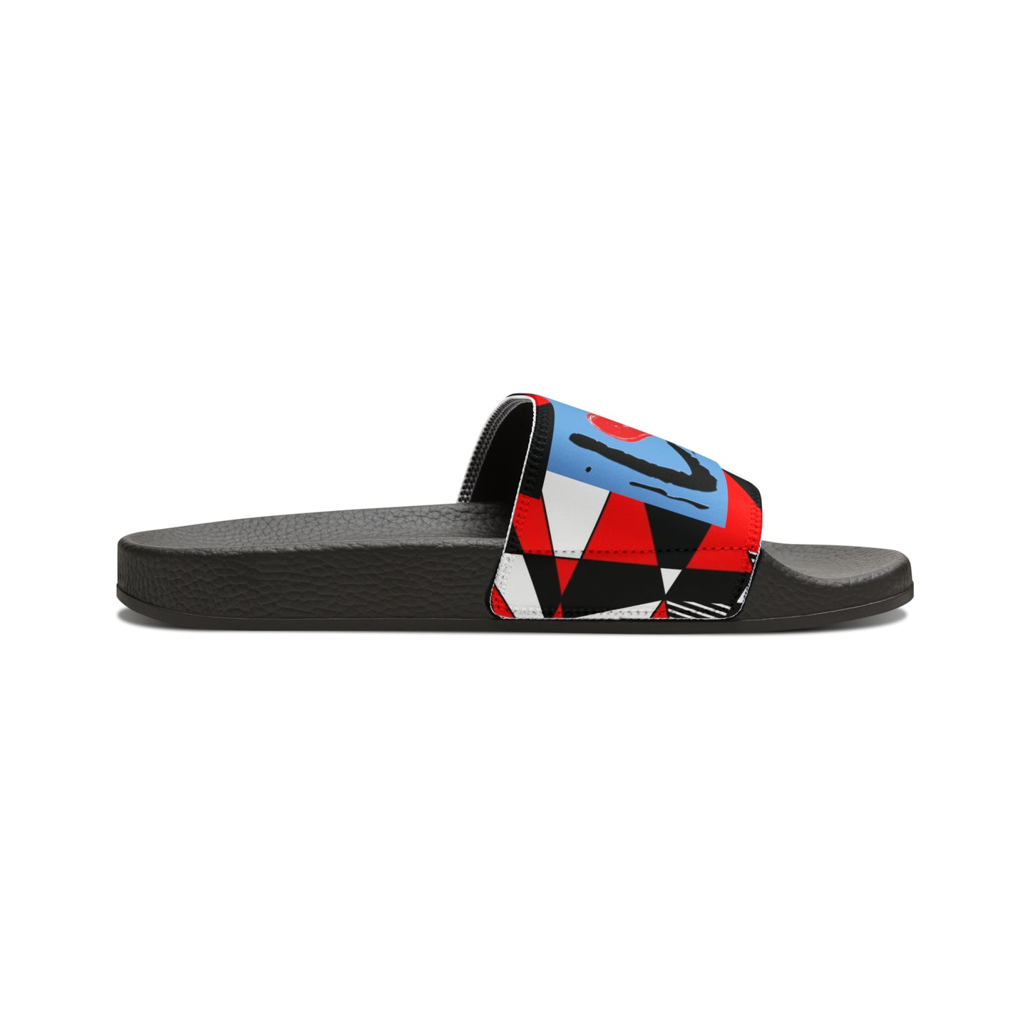 Sean Breed L❤️VE Men's PU Slide Sandals