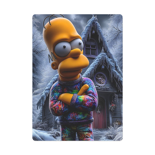 Homer Chillin Poker Cards