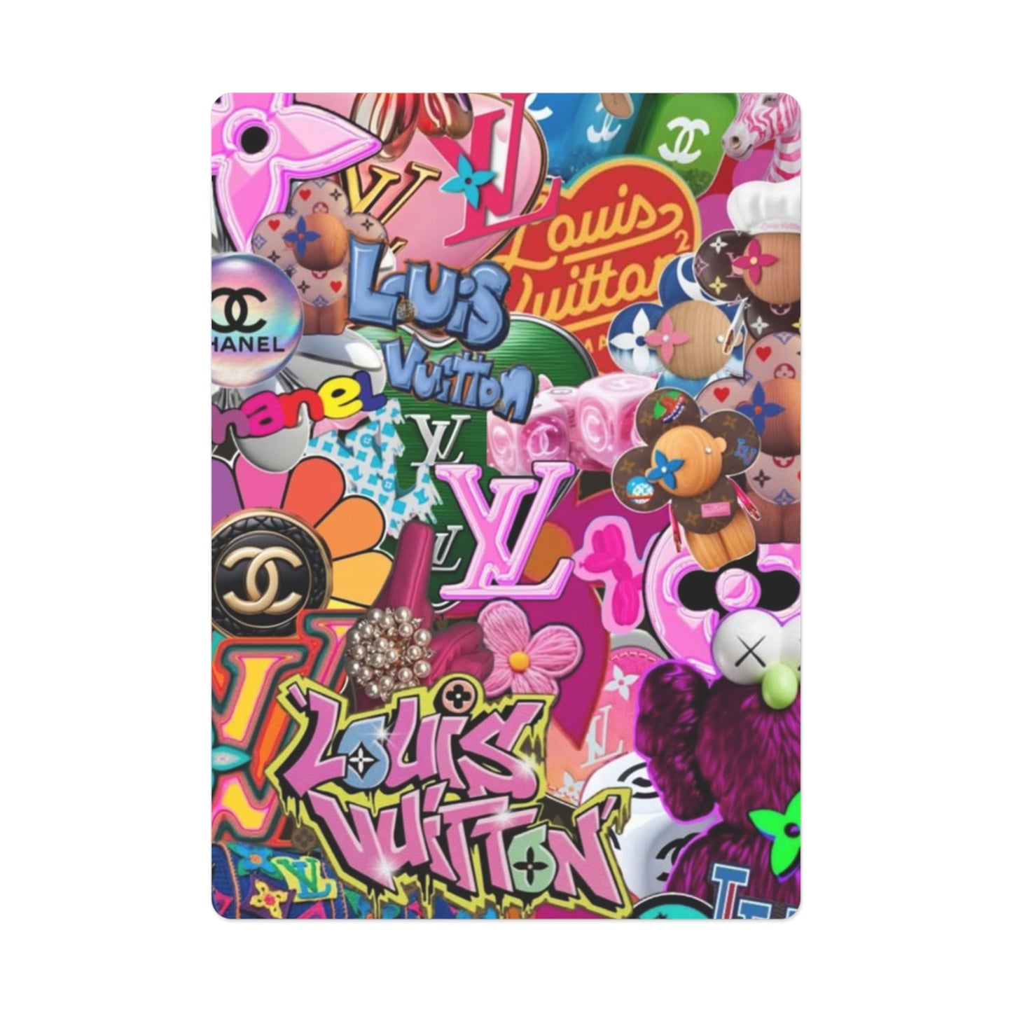 LV Collage Poker Cards