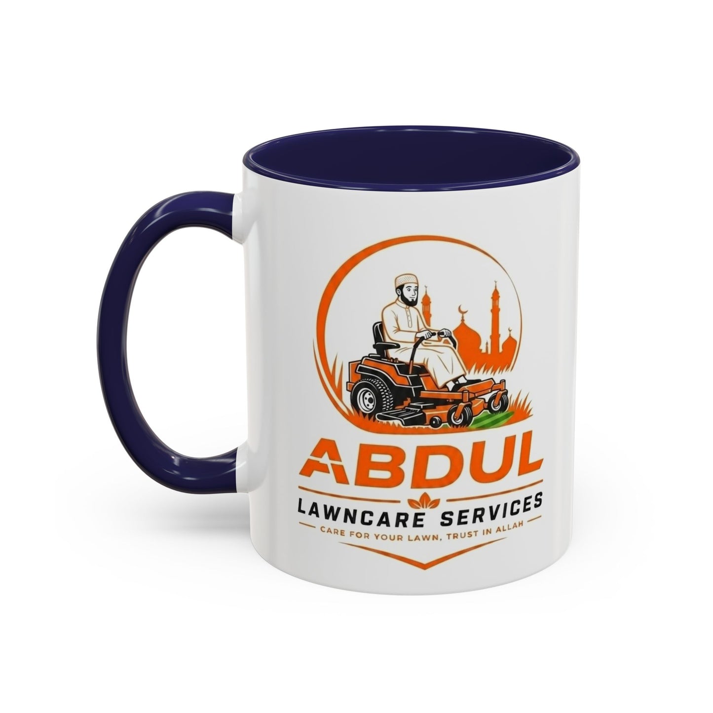 Abdul Lawncare Accent Coffee Mug (11, 15oz)
