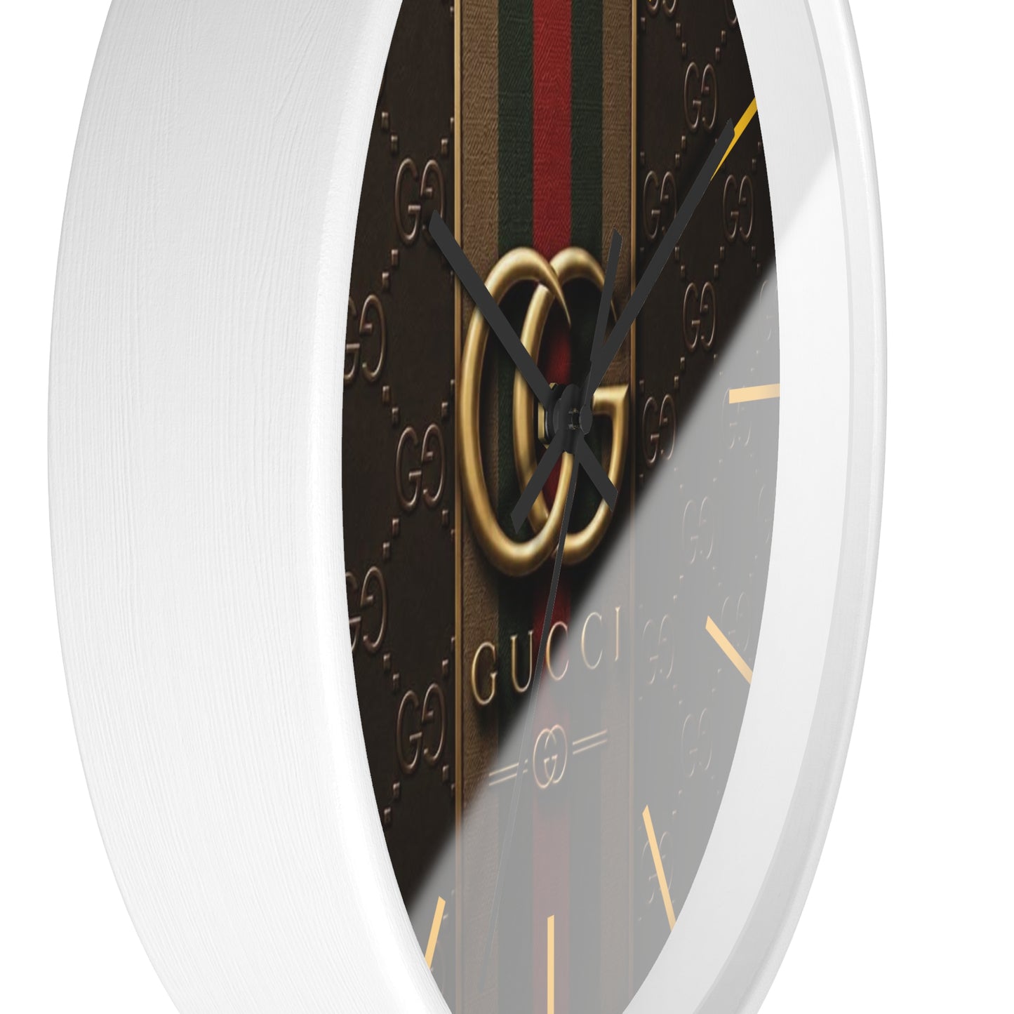 GG luxury brand wall Clock