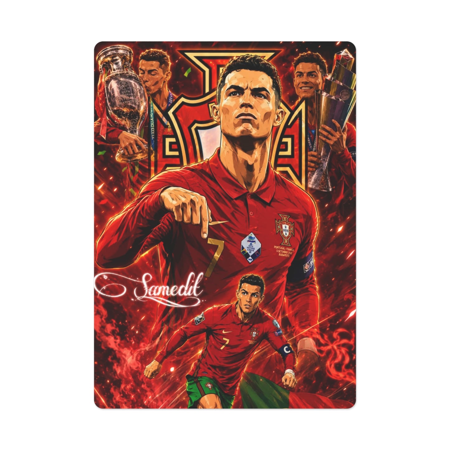 Ronaldo Poker Cards