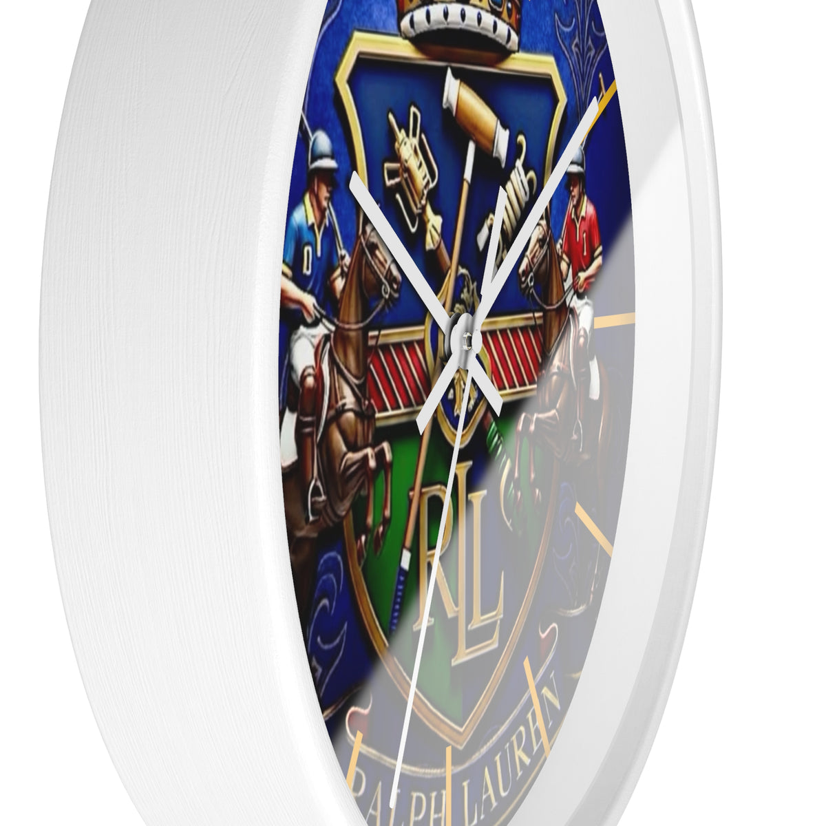 Blue Ralph Lauren Wall Clock
