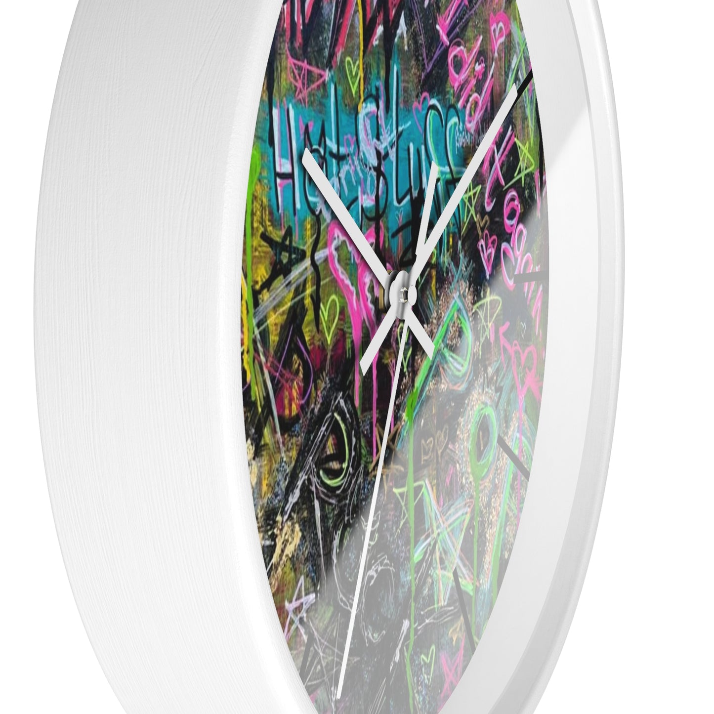 Ghetto Graffiti Wall Clock
