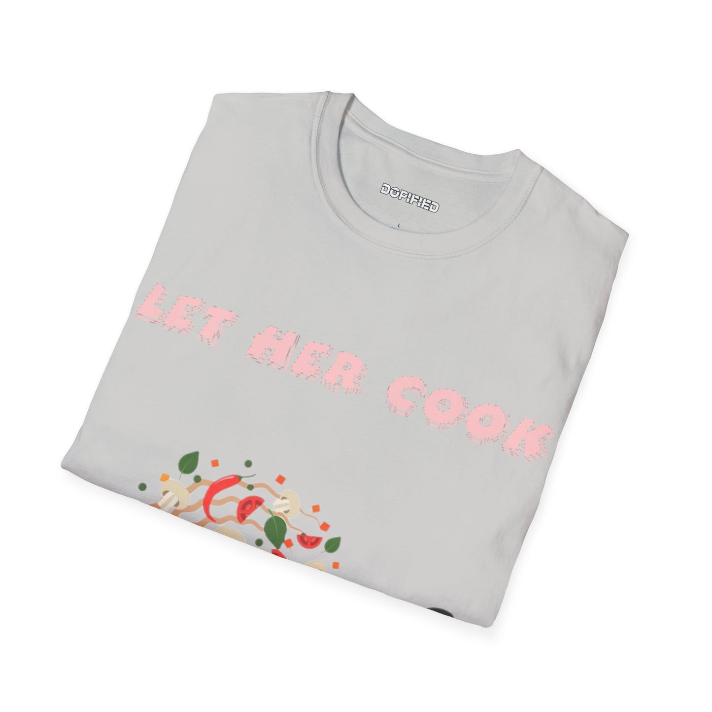 Let Her Cook‼️  Softstyle T-Shirt