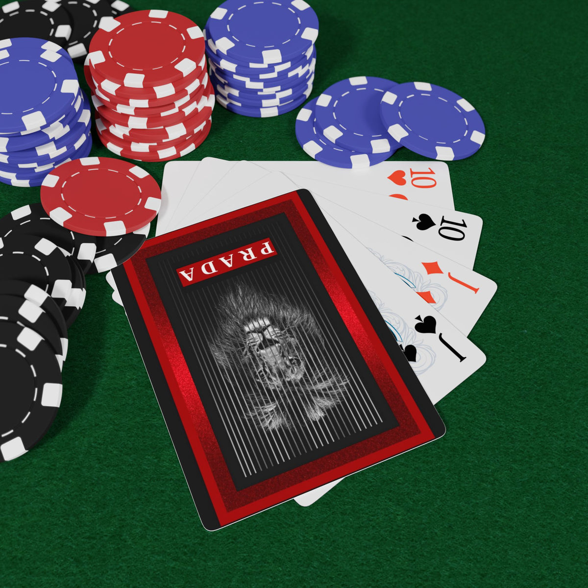 Luxury PRADA Poker Playing Cards