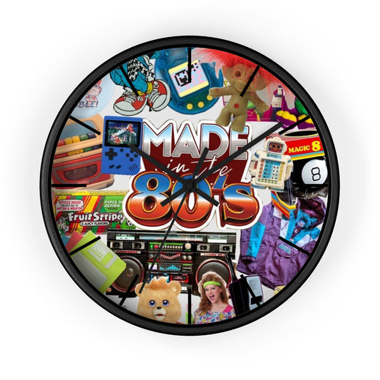 80s Baby Wall Clock version #1