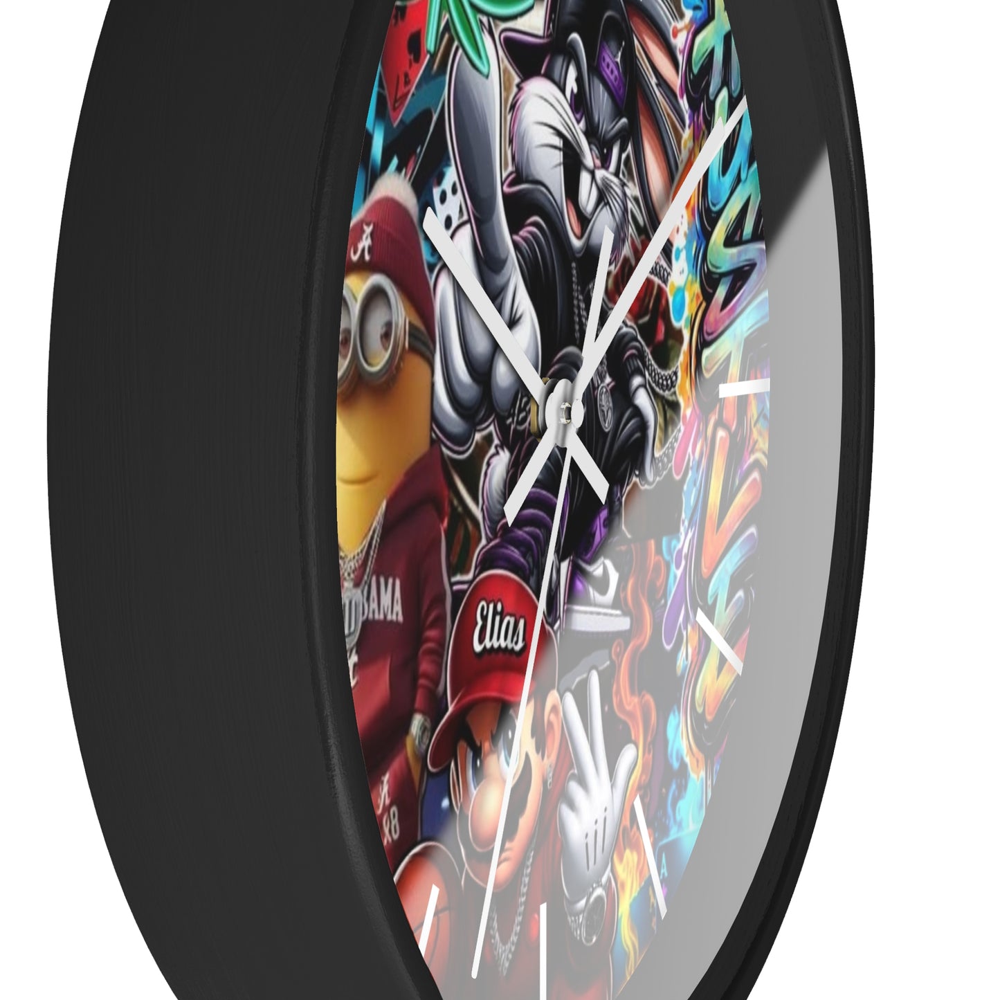 HoodToons Wall Clock