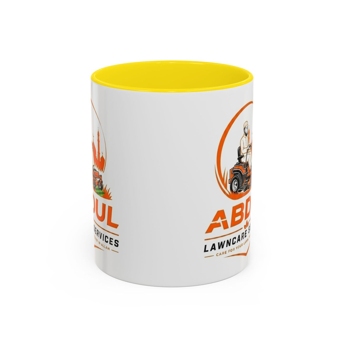 Abdul Lawncare Accent Coffee Mug (11, 15oz)