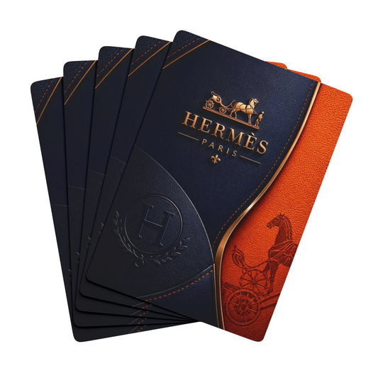 Luxury Poker Playing Cards Hermes