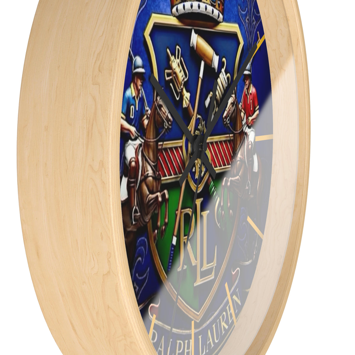 Blue Ralph Lauren Wall Clock