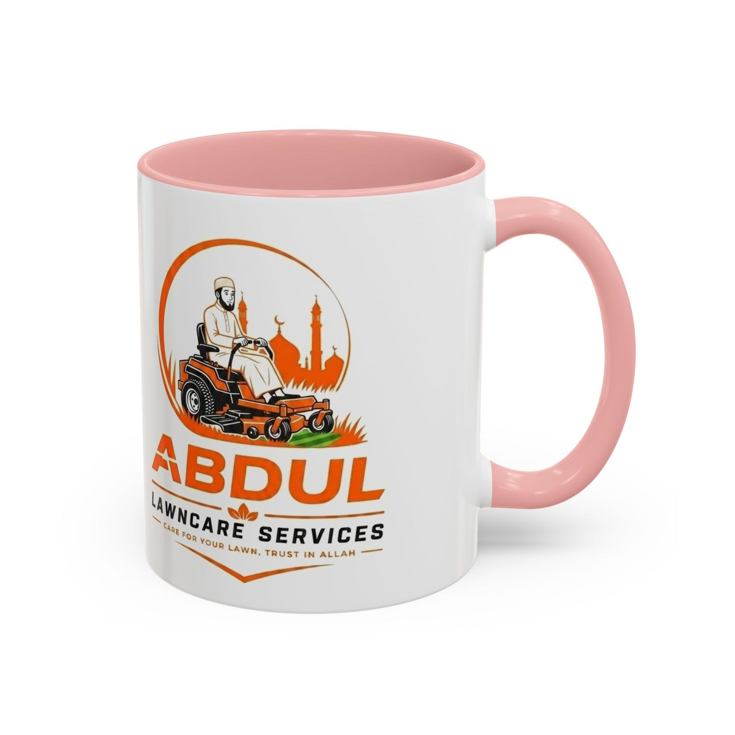 Abdul Lawncare Accent Coffee Mug (11, 15oz)