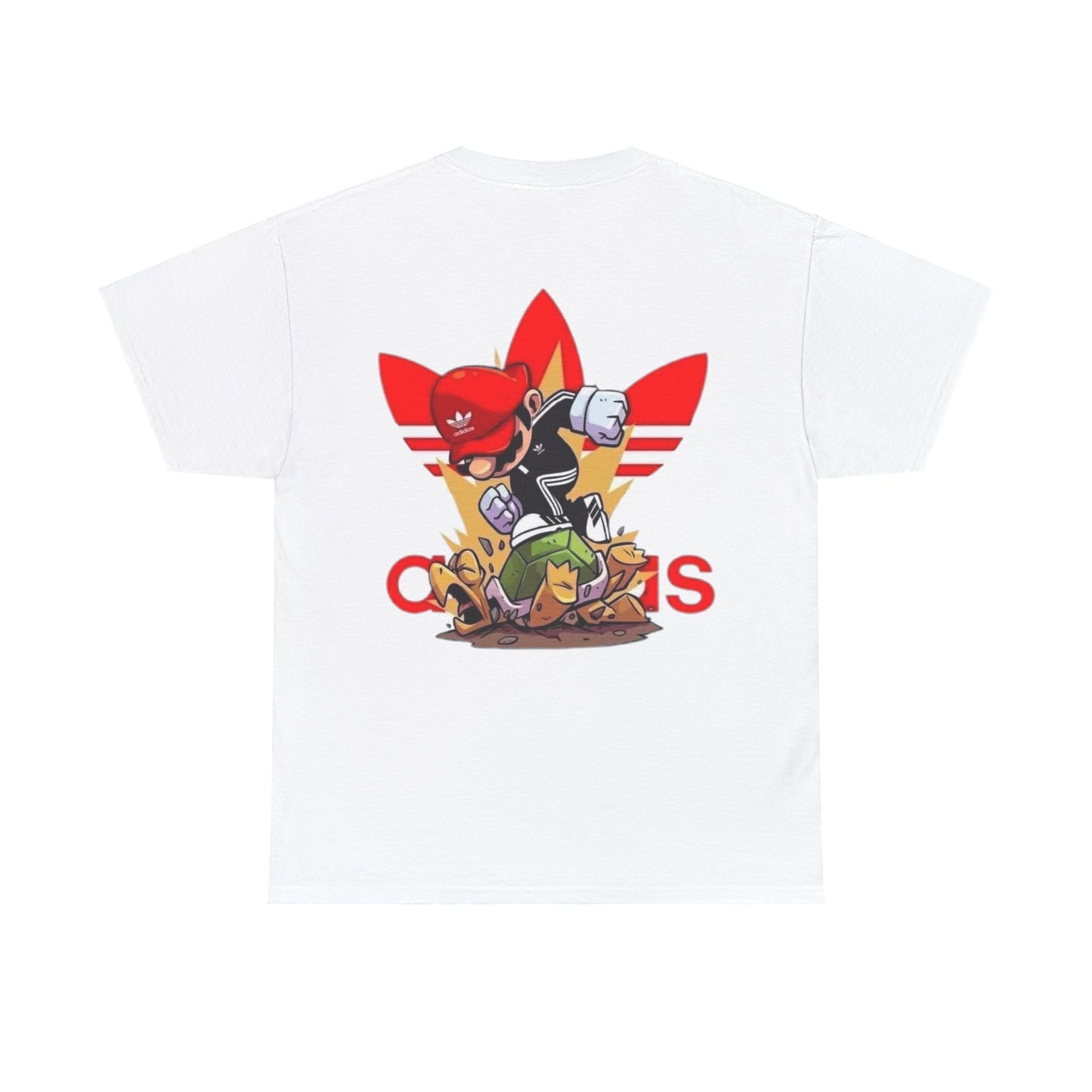 Mario Crush Turtle” Adidas Unisex Heavy Cotton Tee