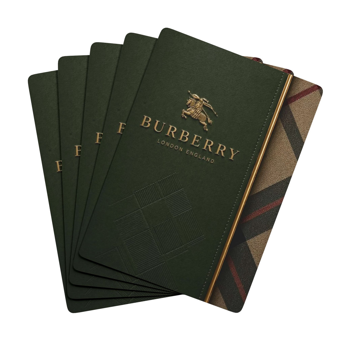 Luxury Brand Burberry Poker Playing Cards