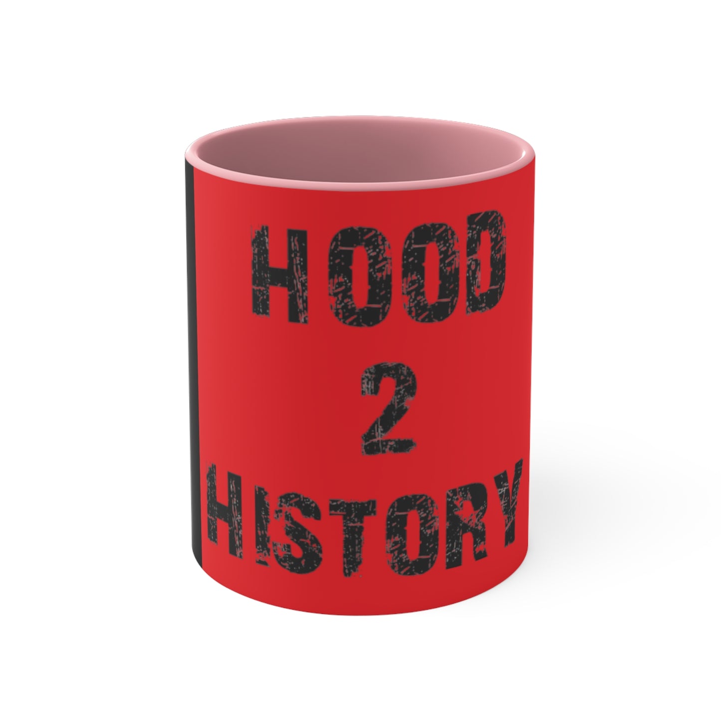 Unique Inspirational 11oz Accent Mug - "Hood 2 History" & "No Days Off" | Perfect for Coffee Lovers, Gifts, Decor, Motivational