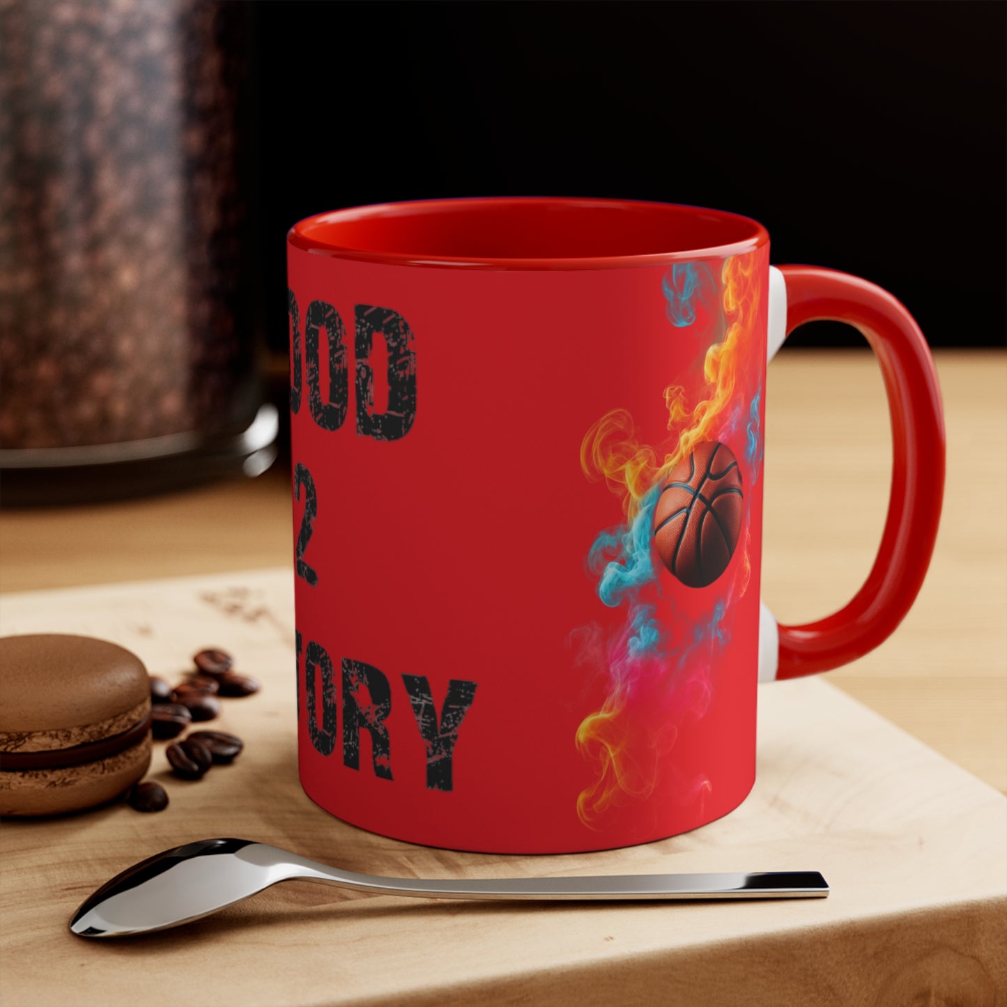 Unique Inspirational 11oz Accent Mug - "Hood 2 History" & "No Days Off" | Perfect for Coffee Lovers, Gifts, Decor, Motivational