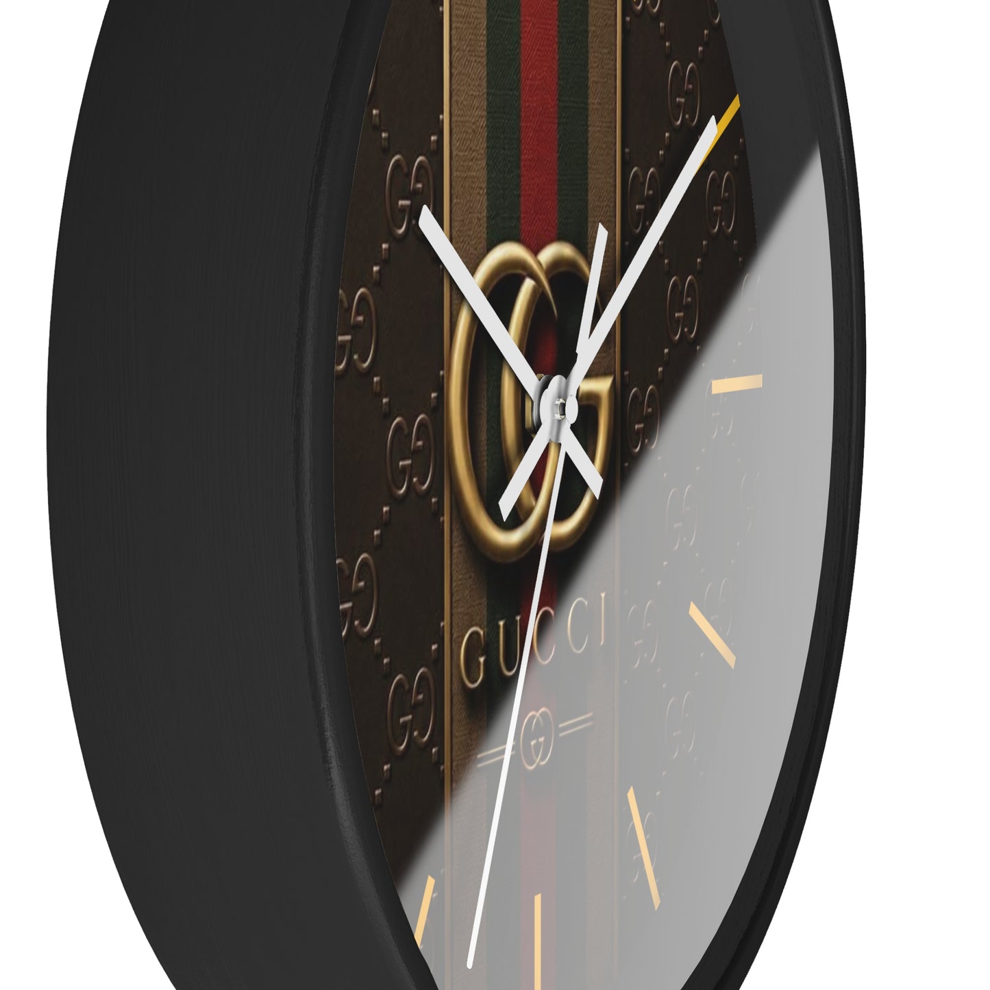 GG luxury brand wall Clock