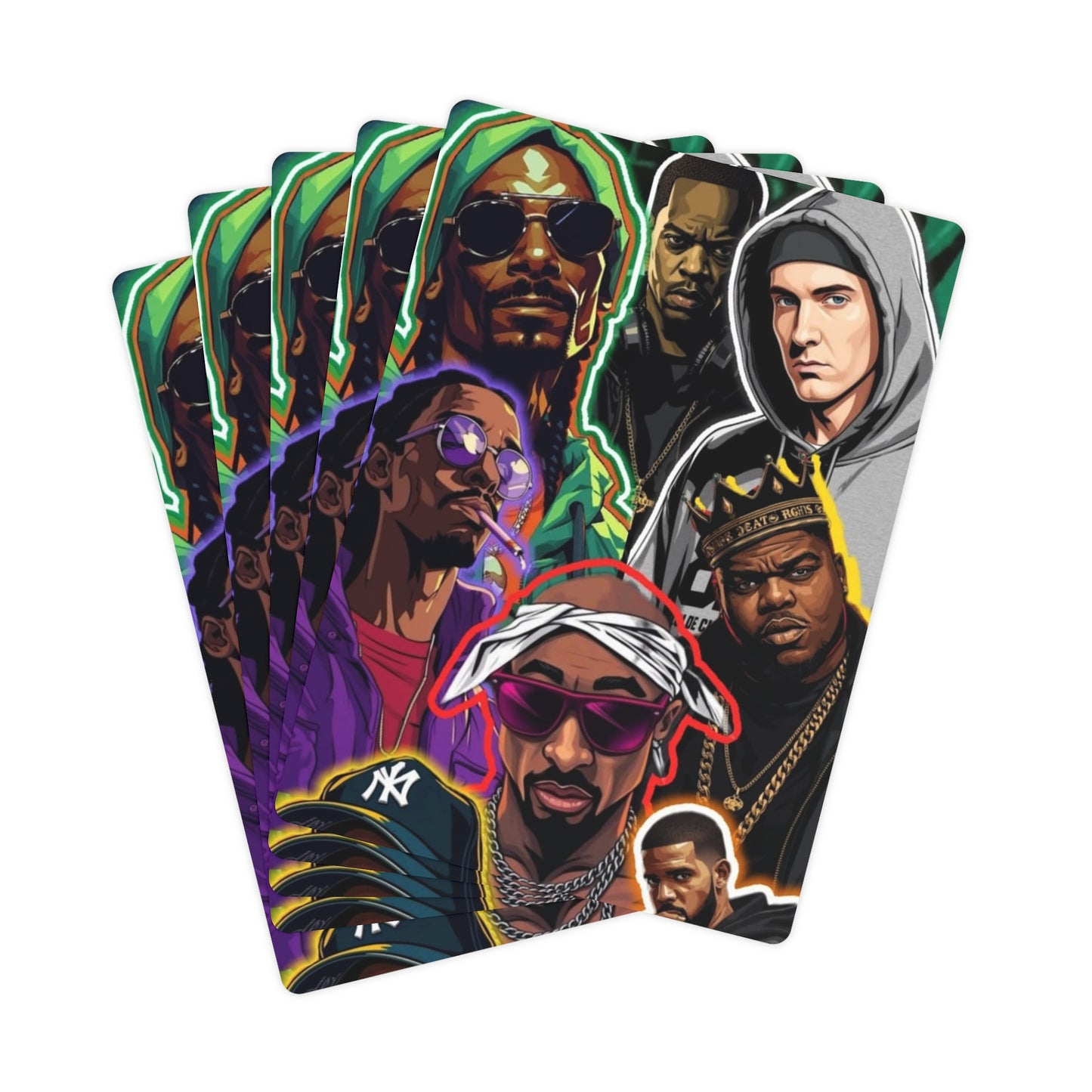 Hiphop Poker Cards
