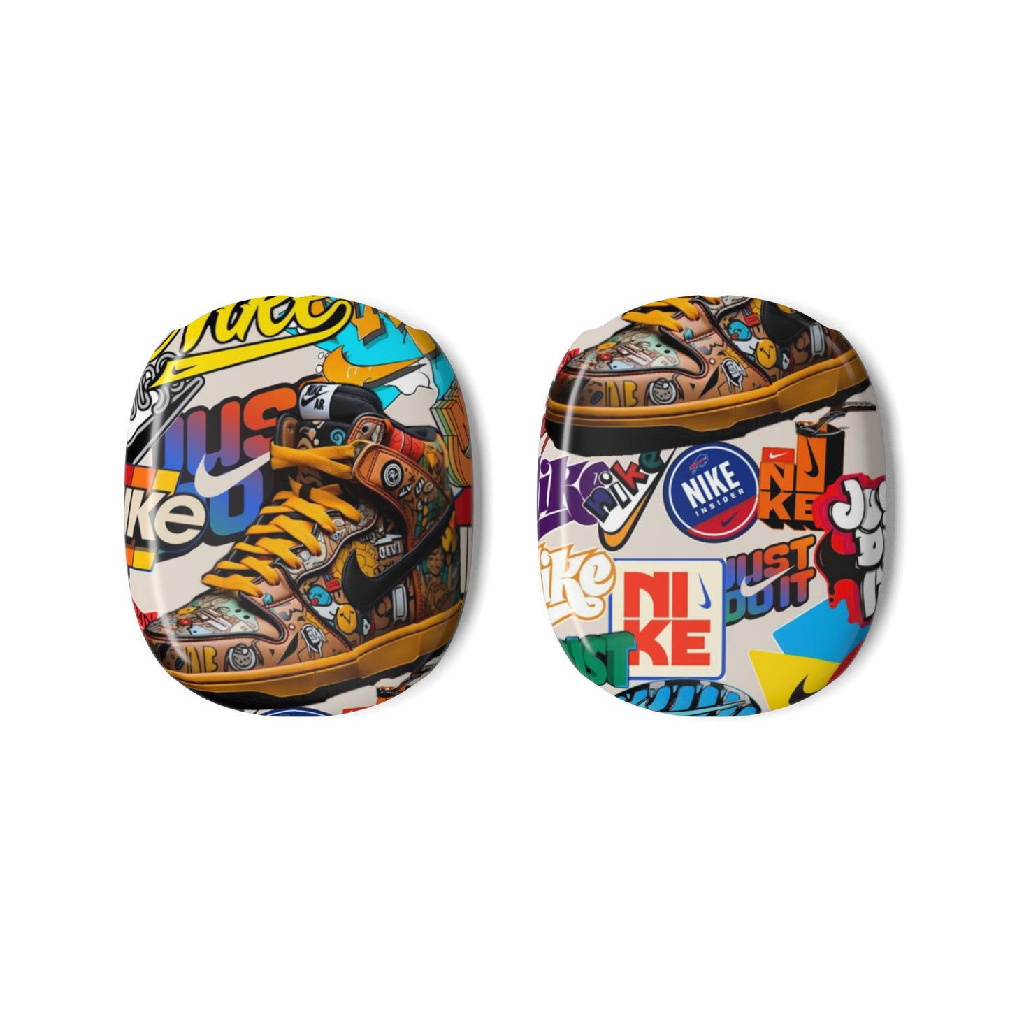 Graffiti Sneaker Collage AirPod Max Case — Streetwear Protective Covers
