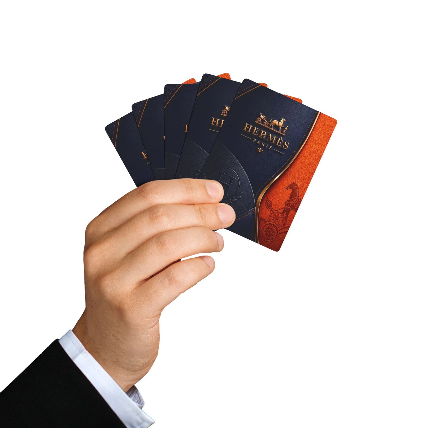 Luxury Poker Playing Cards Hermes