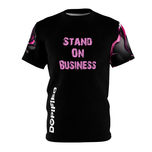 Women’s “Stand On Business” DOPiFiED Unisex Cut & Sew Tee