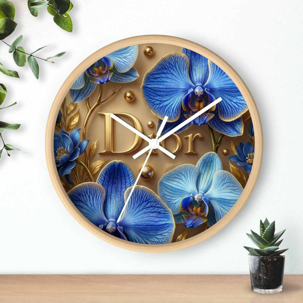 Luxury Brand Dior Wall Clock