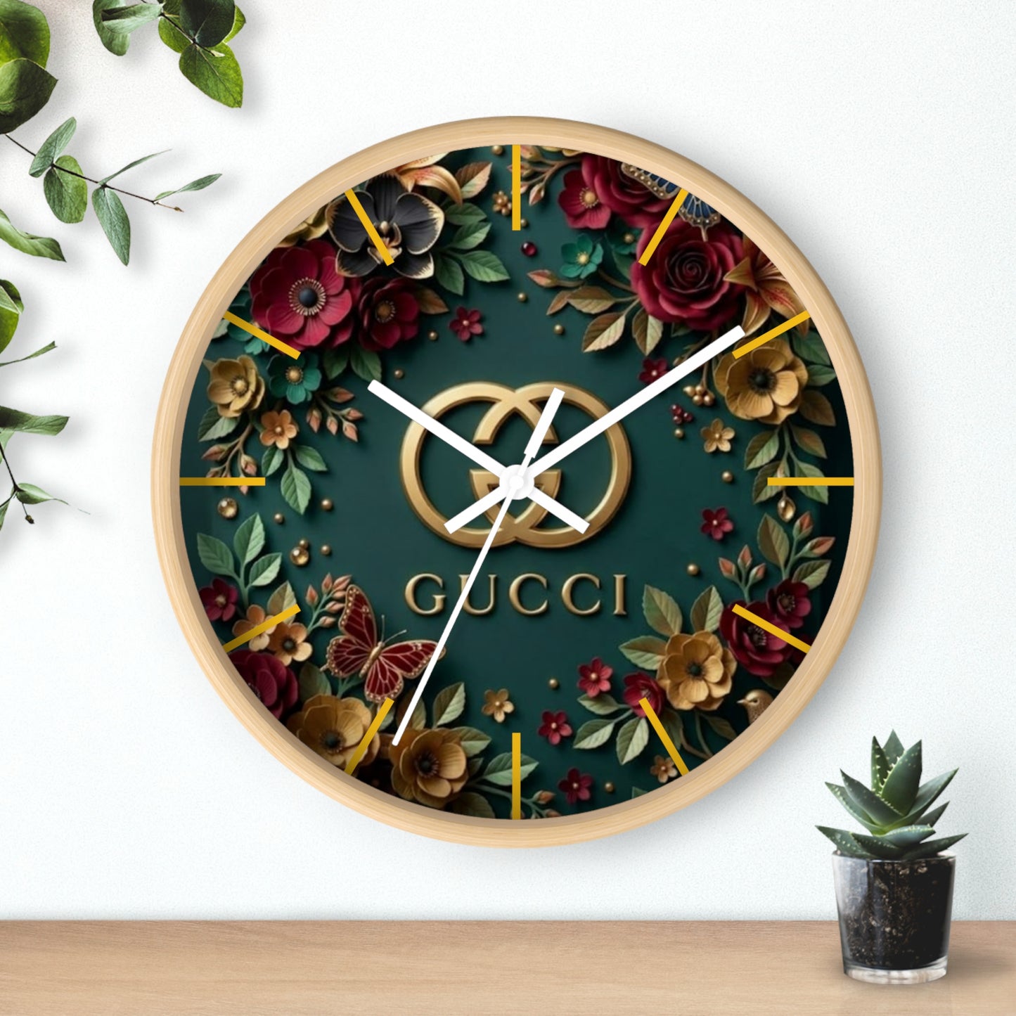 Florql GG Wall Clock
