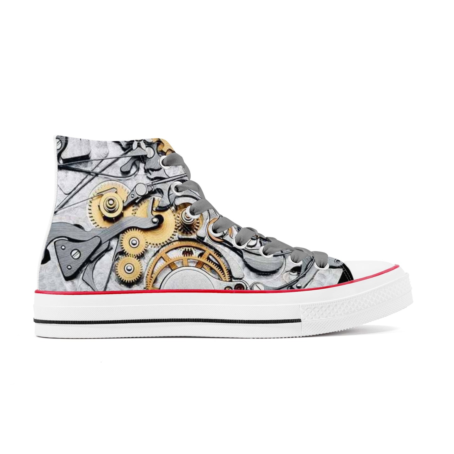 DOPiFiED Womens Classic High Top Canvas Gadgets