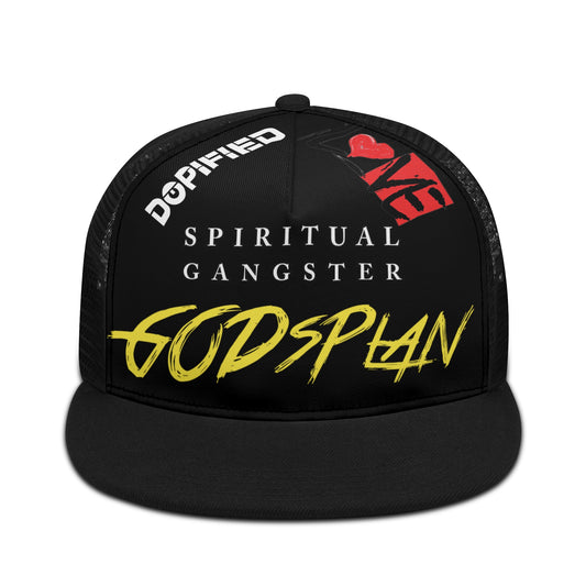 GODs Plan Collab Mesh Hip-hop Hat.