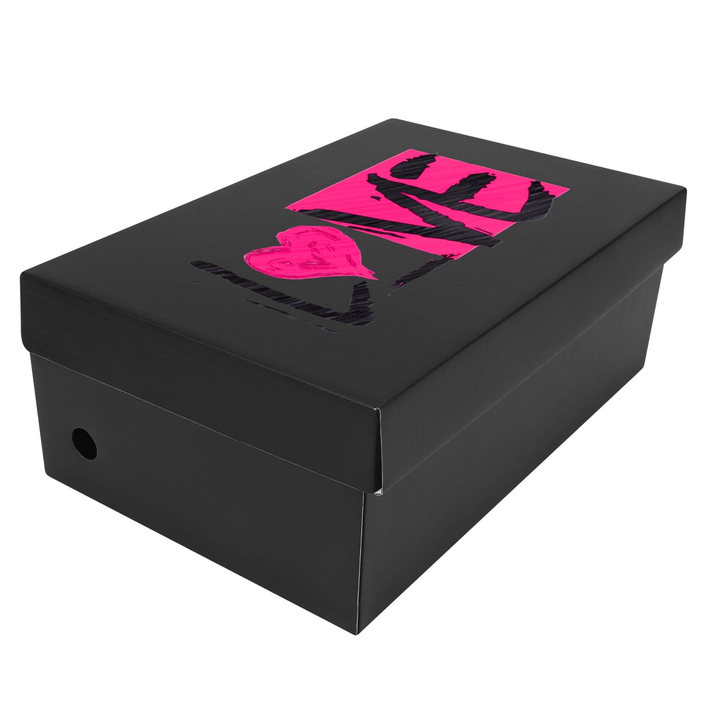 Pink L❤️VE Unisex Non Slip EVA Warm Slippers
