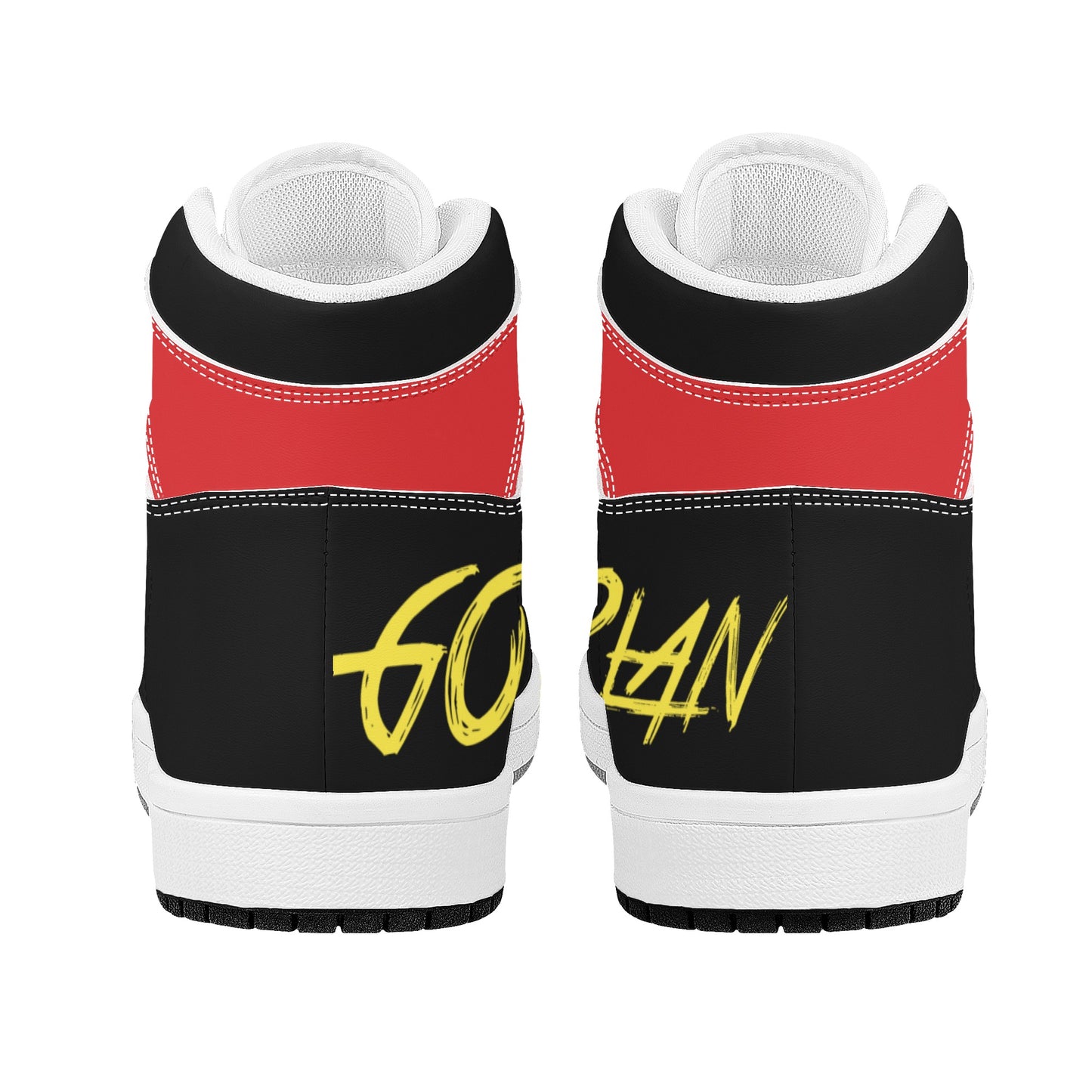 Sean Breed Gods Plan Love Mens High Top Leather Sneakers