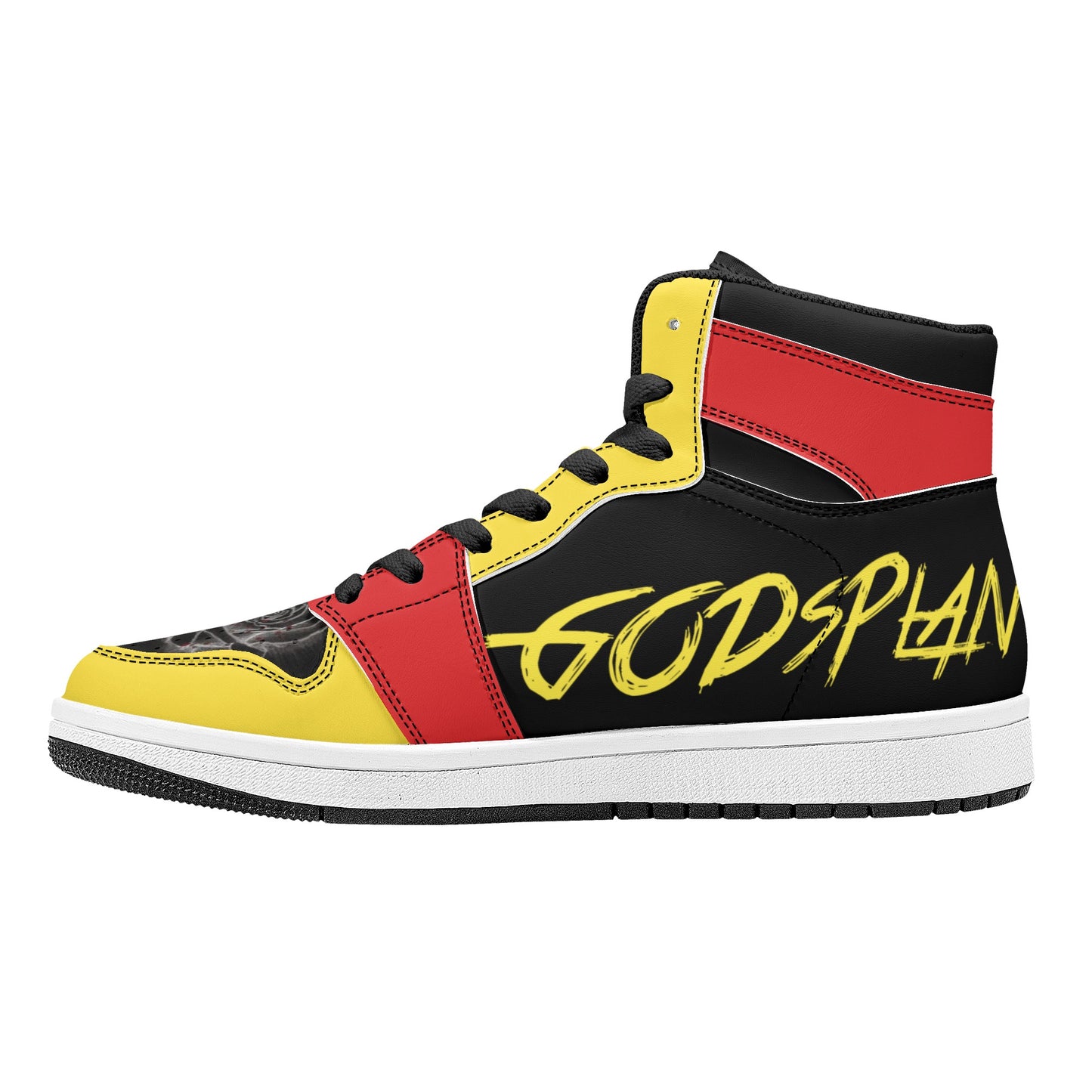 Sean Breed Gods Plan Love Mens High Top Leather Sneakers