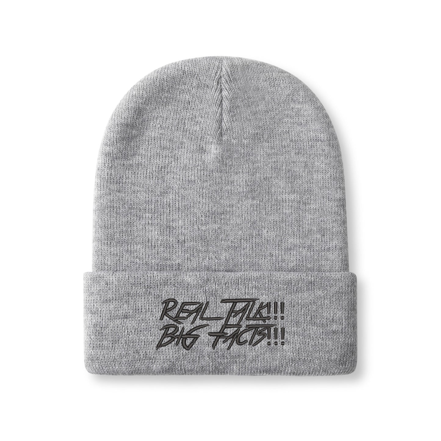 REAL TALK!!! BiG FACTS Embroidered Knitted Hats