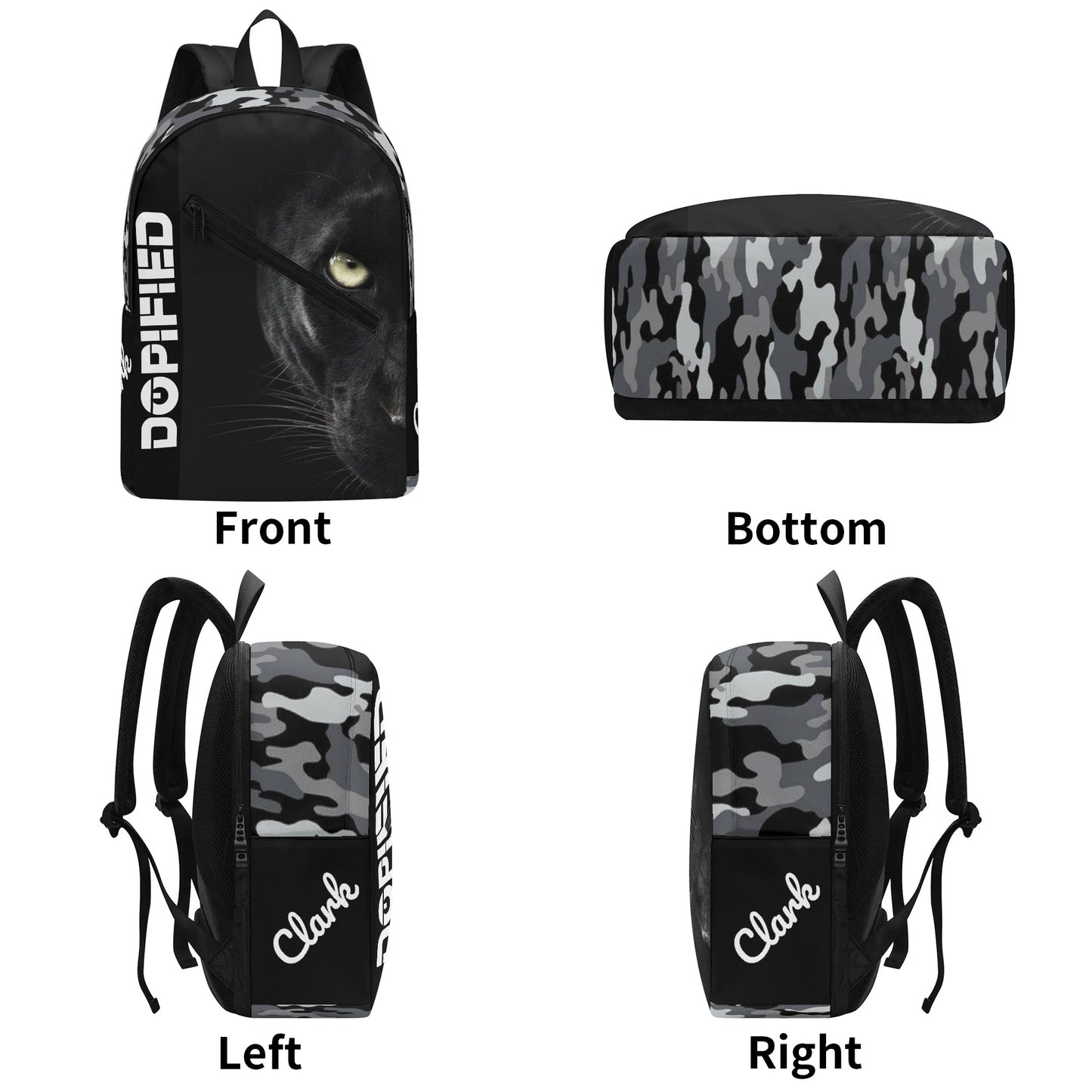 DOPiFiED Panther Laptop Backpack
