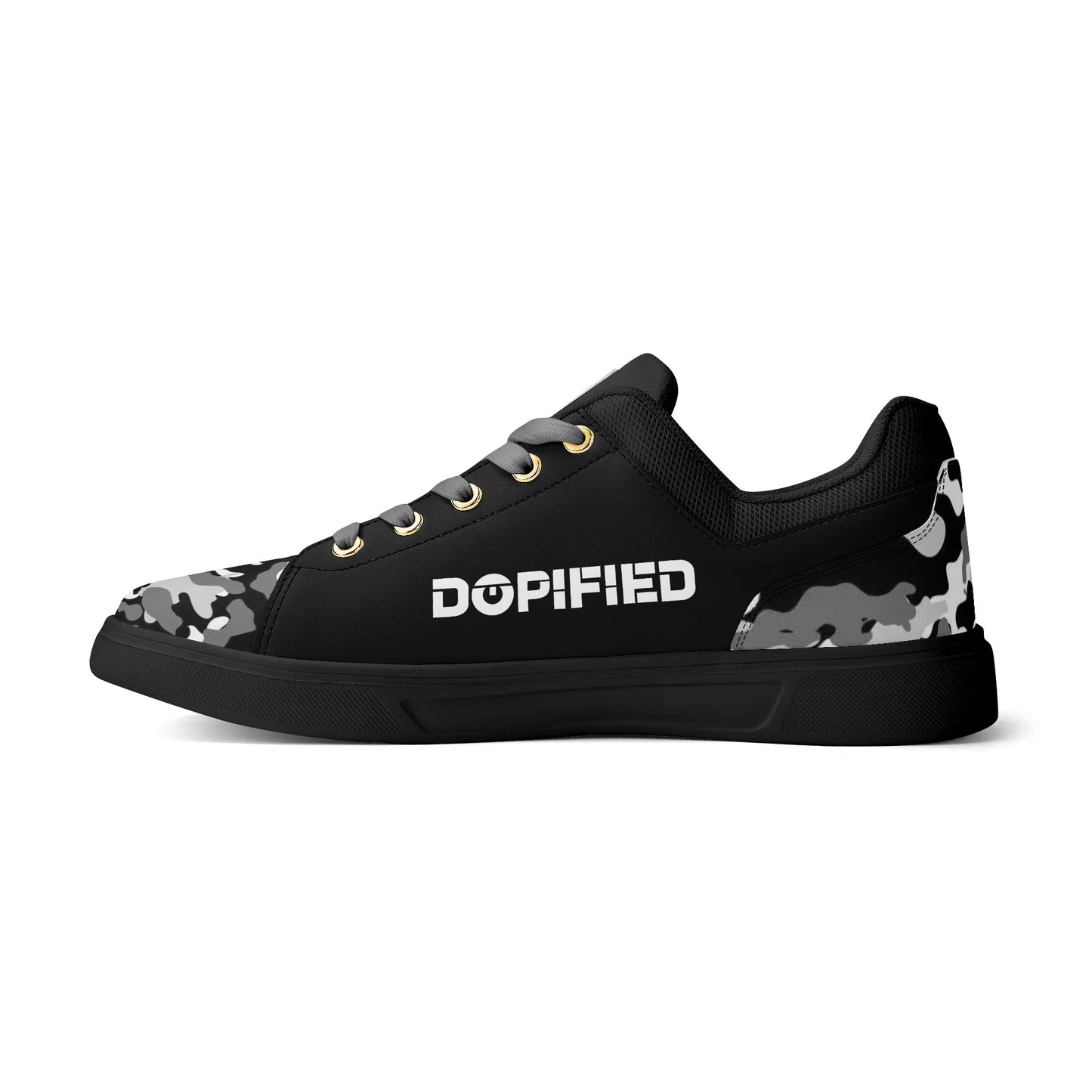 Unisex DOPiFIED Addicted To Jesus Lightweight  Low Top PU Mesh Skateboard Sneakers
