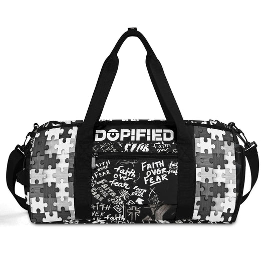 DOPiFiED Addicted To Jesus Sports Duffle Bag