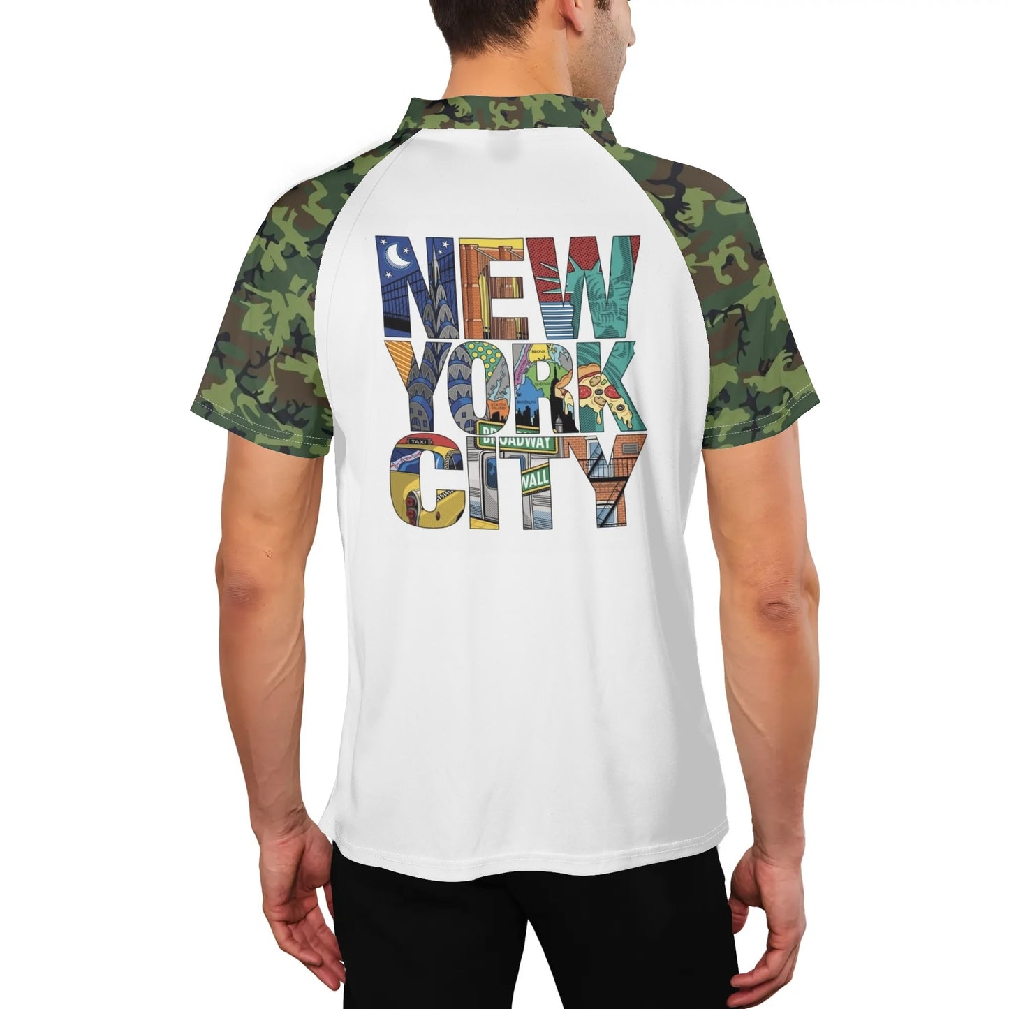 Real Talk Big Facts Mens Button Up Short Sleeve Golf Tennis T-Shirts Casual Business Polo Shirts