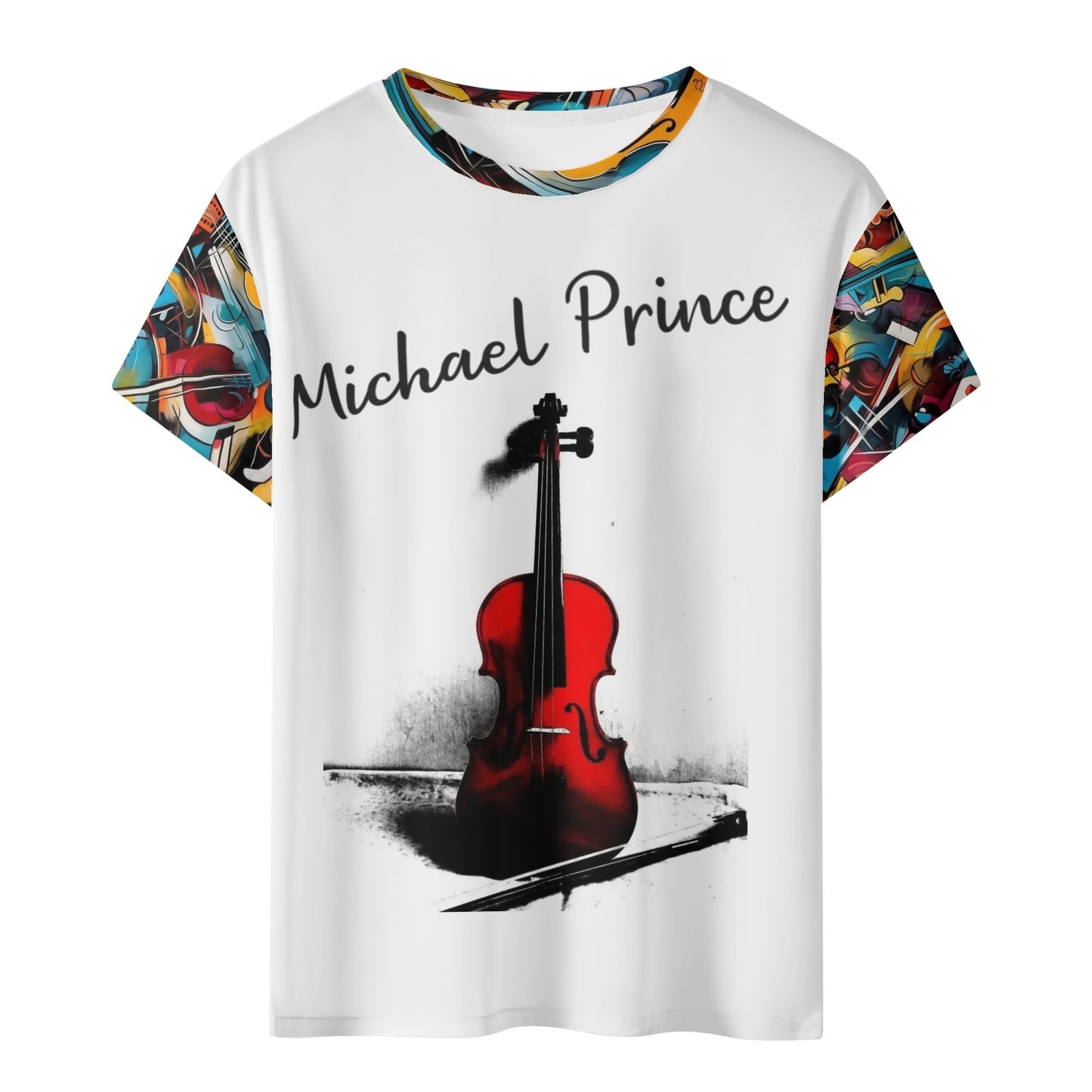 Michael Prince Violin Kids Short Sleeve T-Shirt