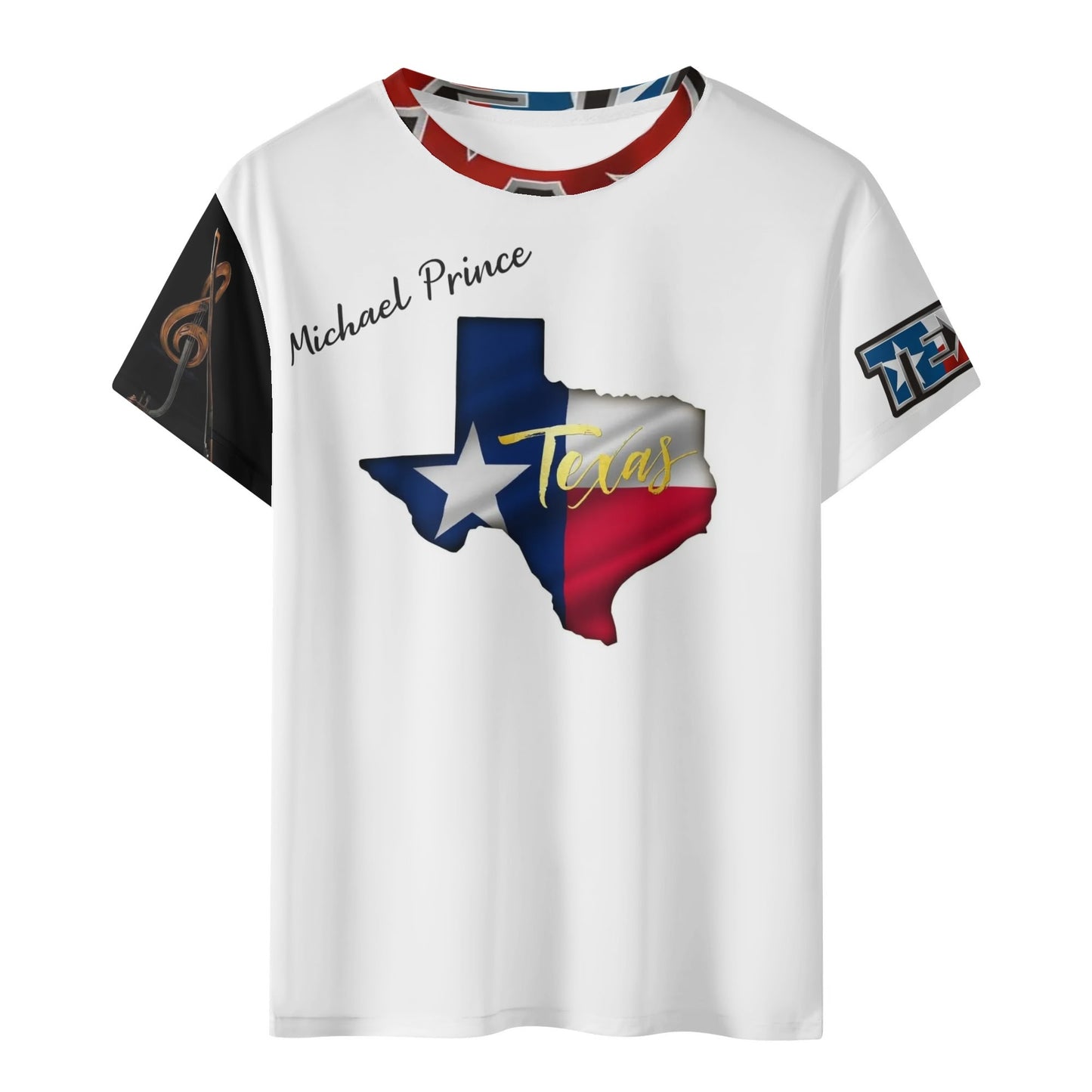 Michael Prince Violin Kids Texas Short Sleeve T-Shirt