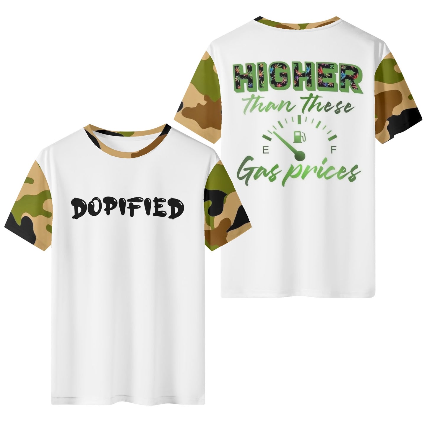 Mens DOPiFiED Higher Than Gas Prices Classic T-Shirt