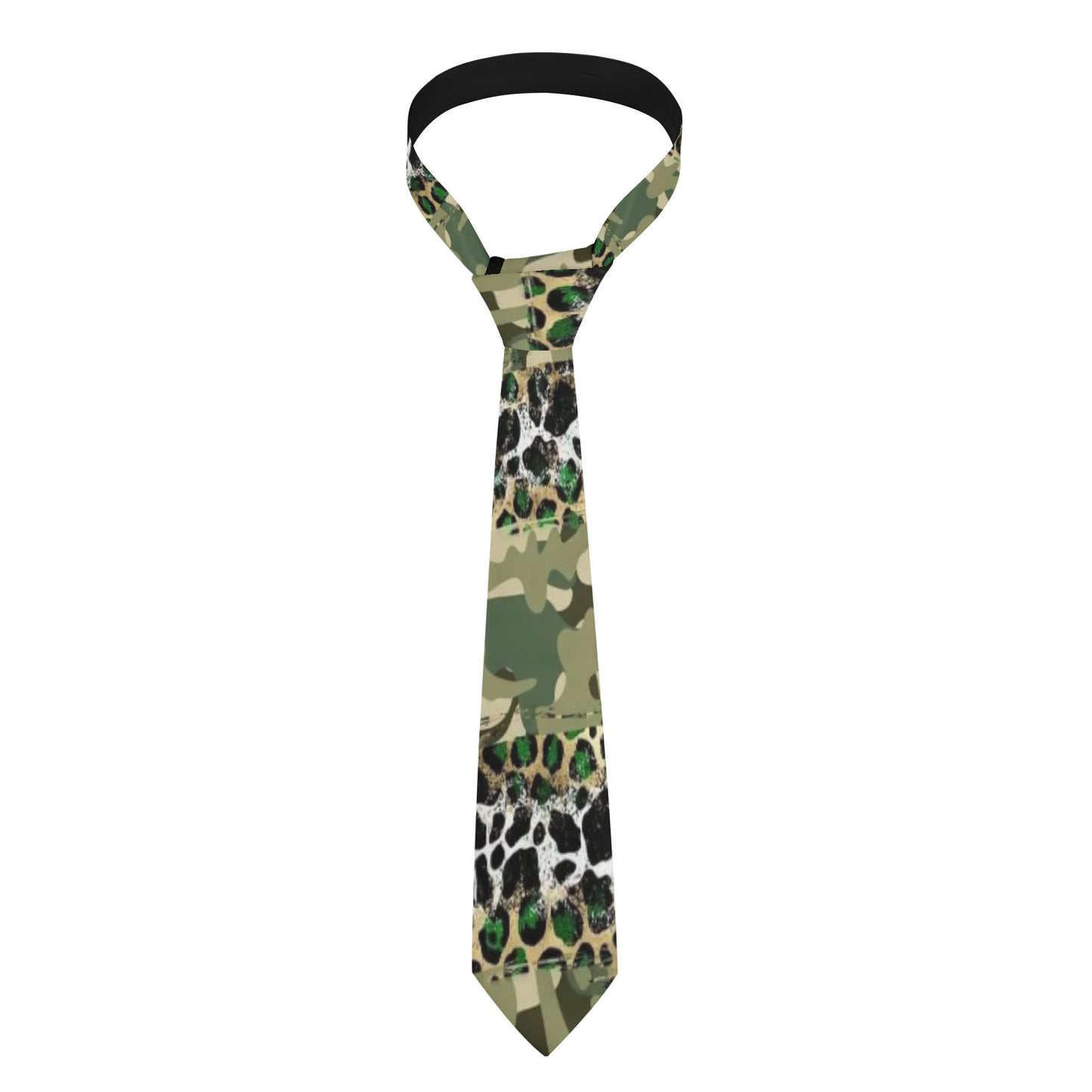 Unisex Bandana Camo & Leopard Tie Necktie