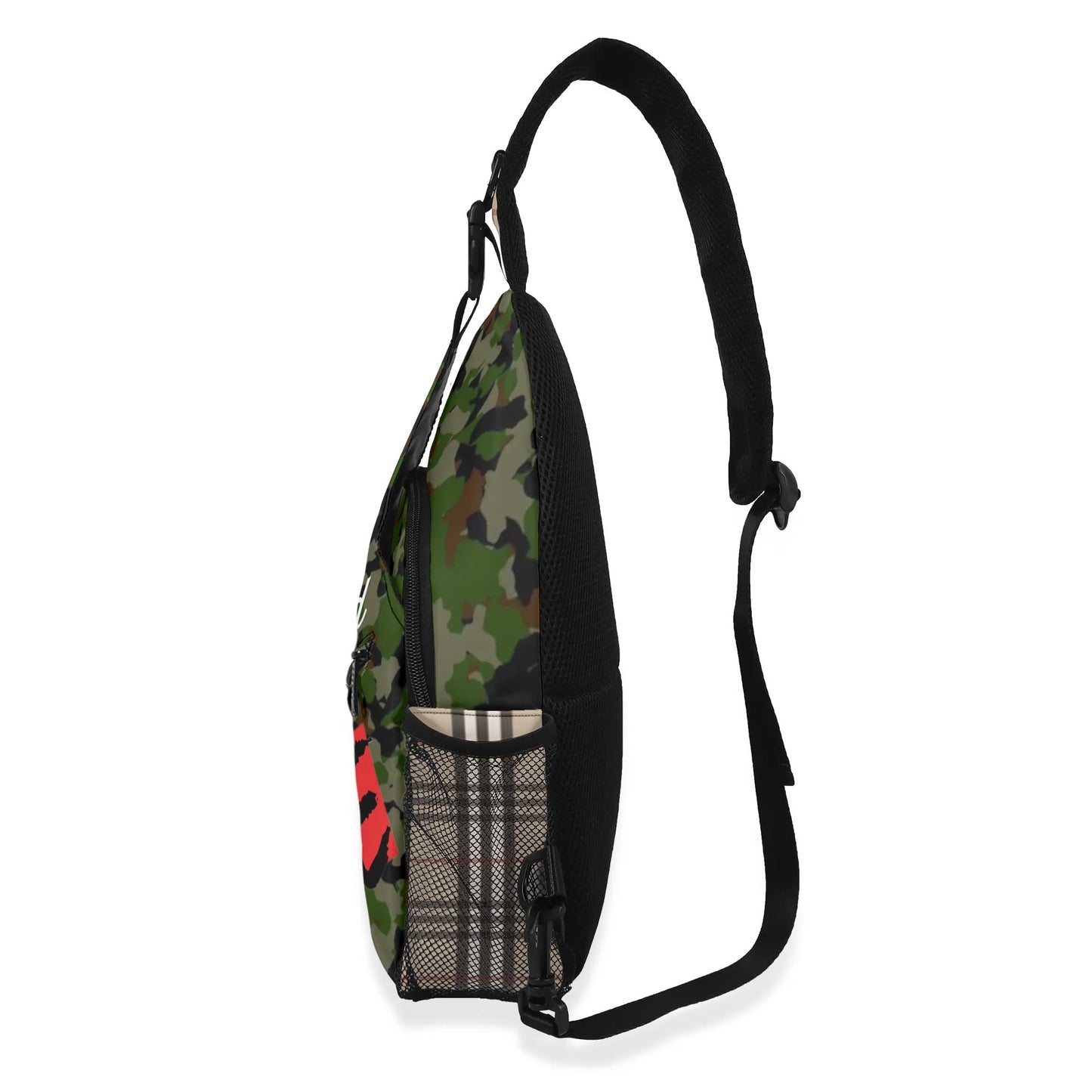 Sean Breed Chest Crossbody Bag with Adjustable Strap