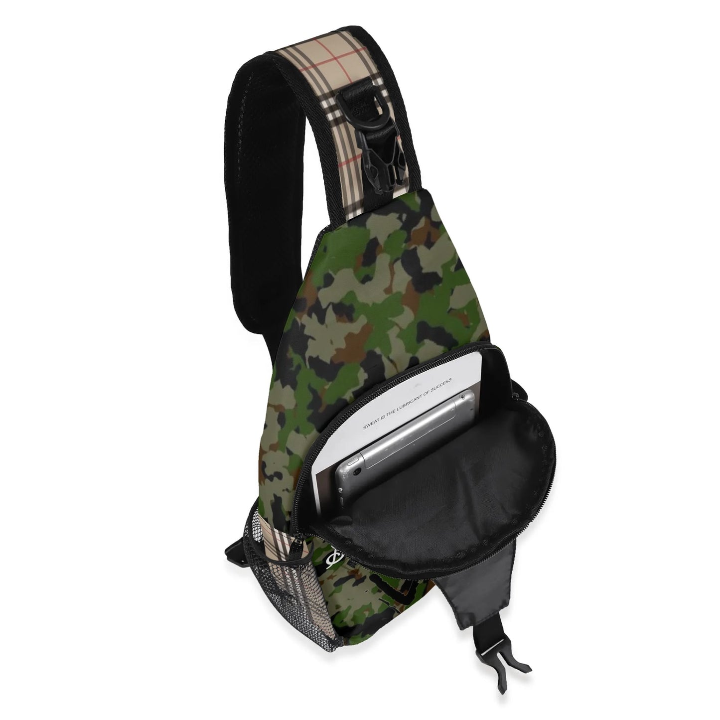 Sean Breed Chest Crossbody Bag with Adjustable Strap