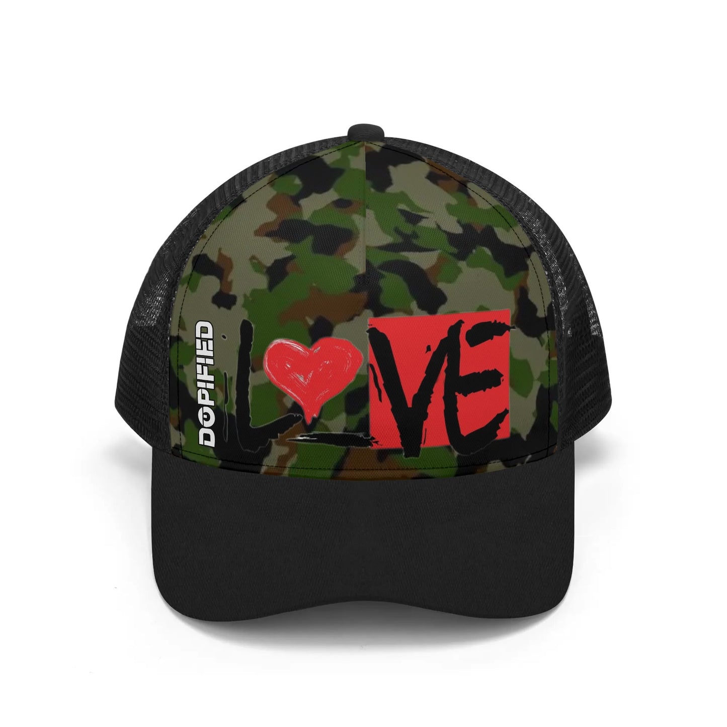 Sean Breed Camo Love Mesh Trucker Hats