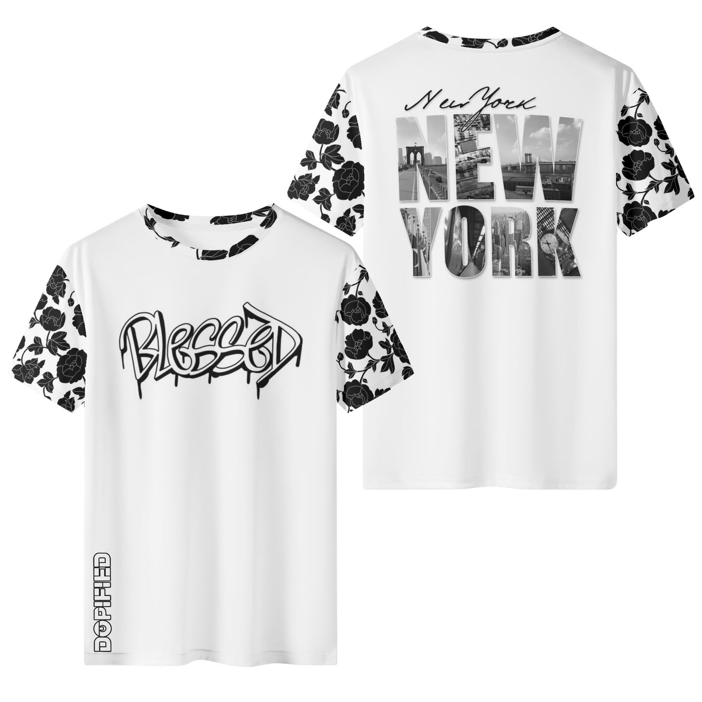 Mens Blessed New York Classic T-Shirt DOPiFiED Edition