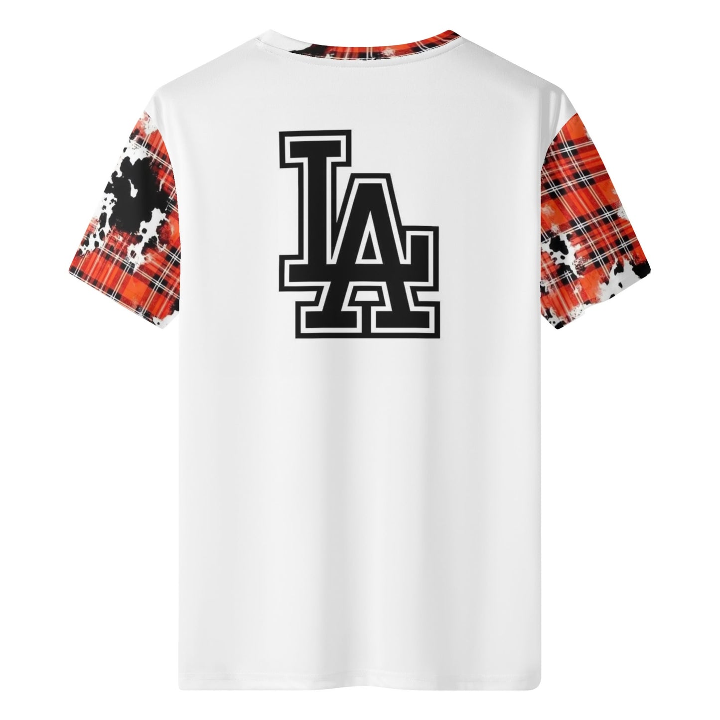 Mens Cow Camo & Plaid Classic T-Shirt