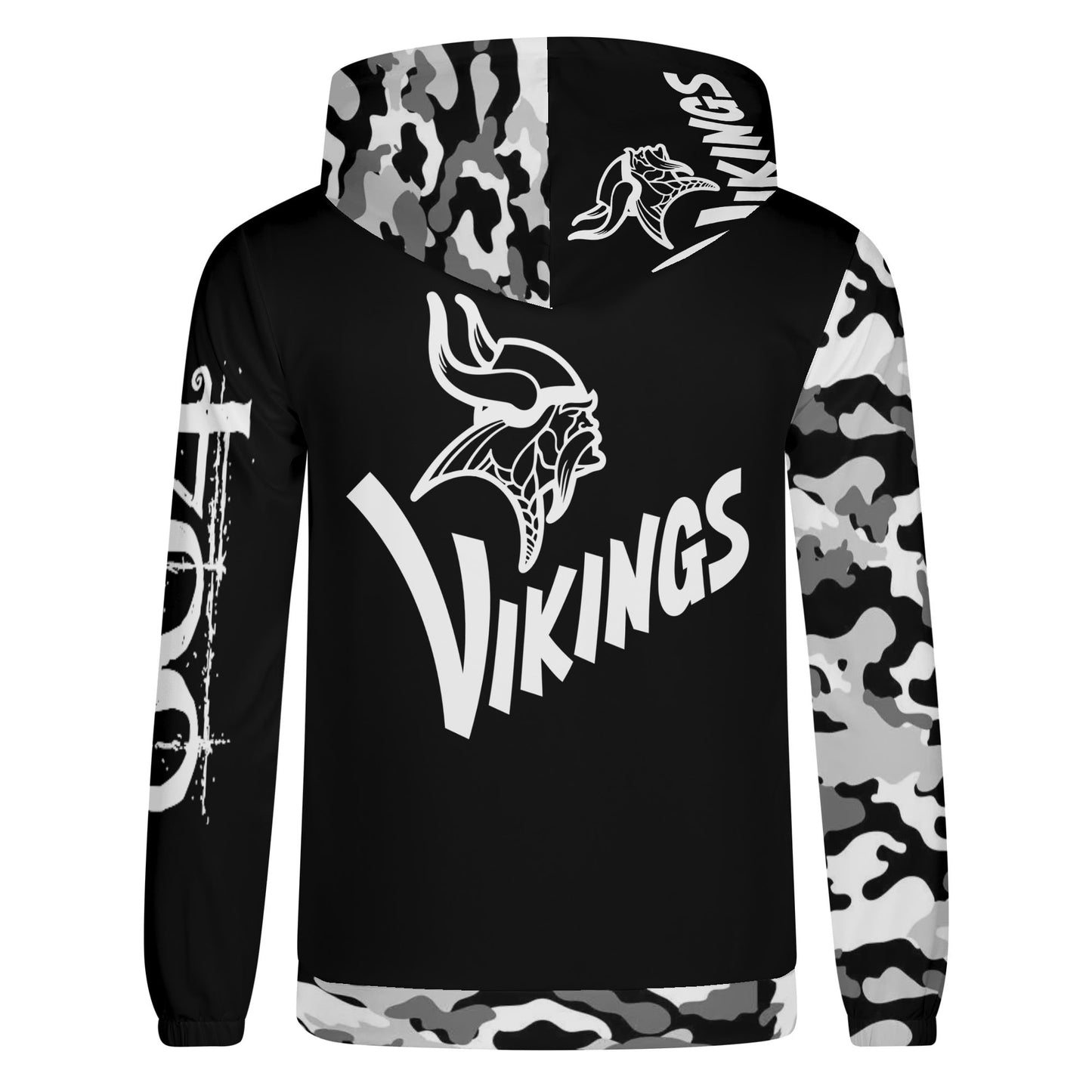 864 Sparkle City Vikings Mens Lightweight Hoodie